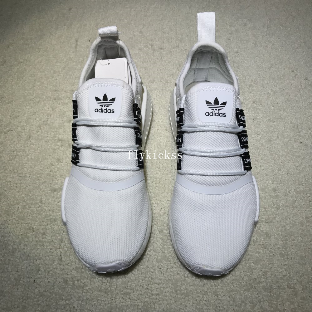 Real Boost Adidas NMD R1 White World